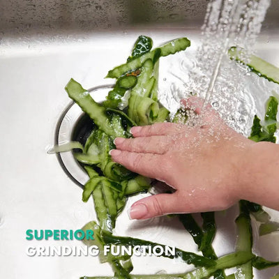 Metora 1/2 HP Continuous Feed Garbage Disposal with Power Cord-LGD-513