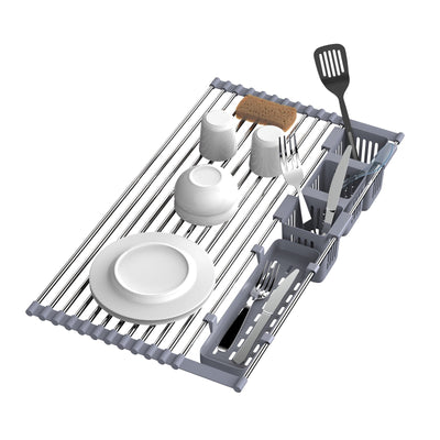 Metora Expandable Roll Up Dish Drying Rack - DDR2201