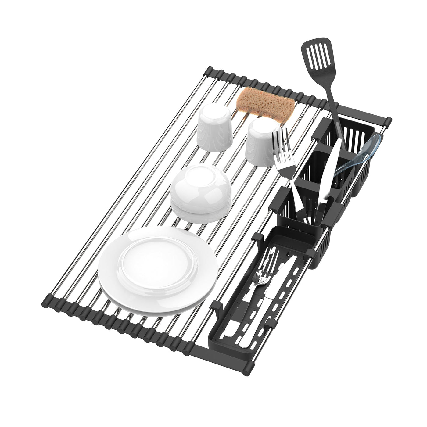 Metora Expandable Roll Up Dish Drying Rack - DDR2201