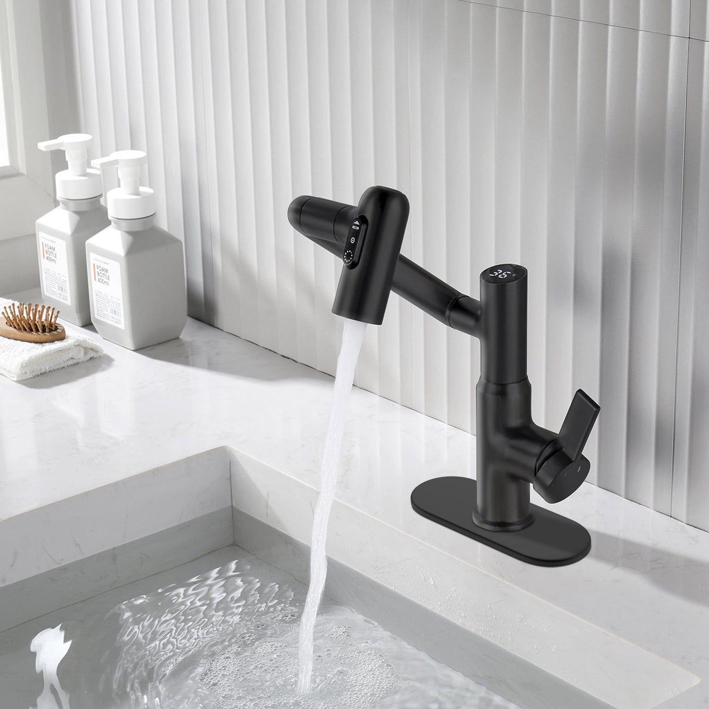 Metora Sink Cover Plate for 1 or 3 Hole Bathroom or Kitchen Faucet-FCP2201