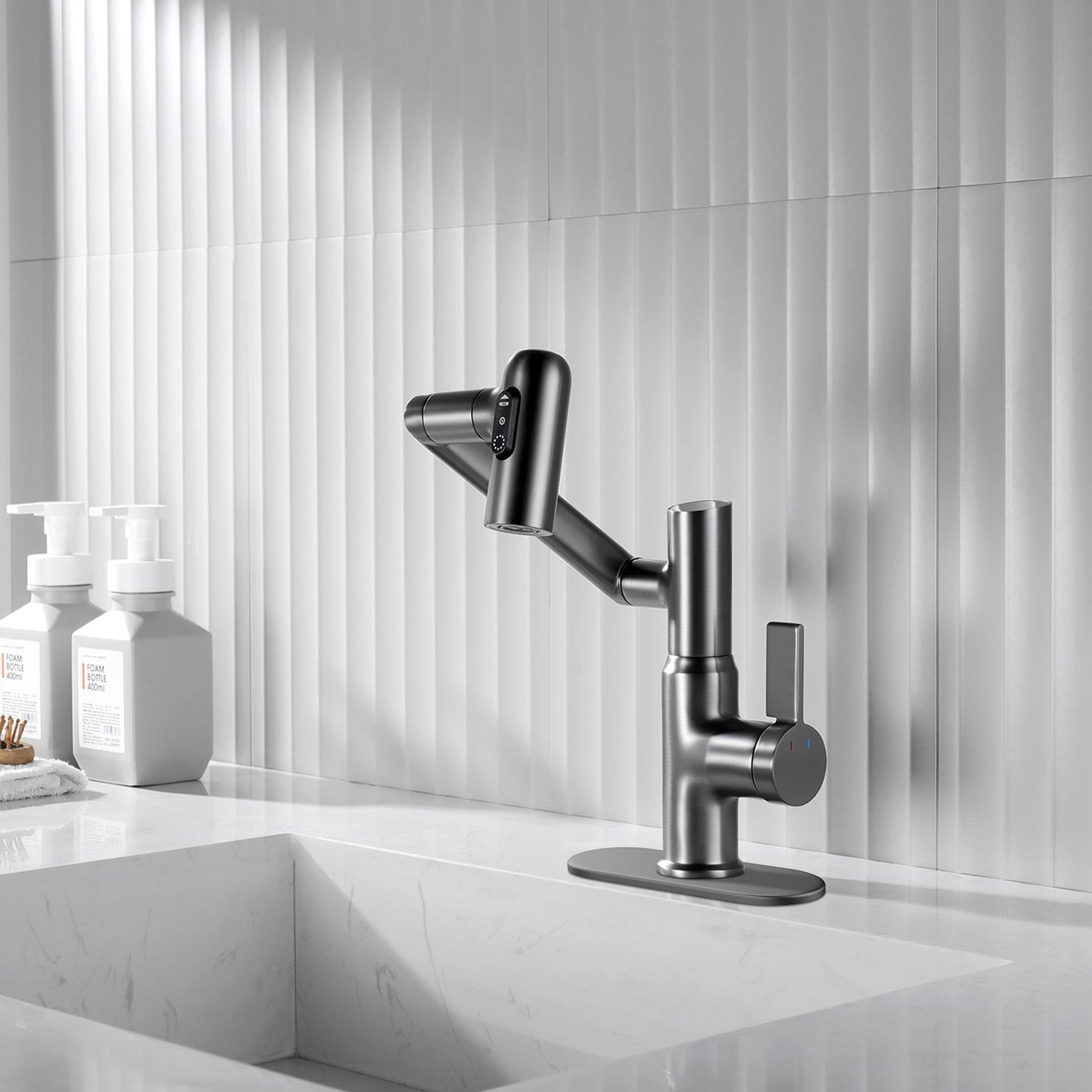 Metora Sink Cover Plate for 1 or 3 Hole Bathroom or Kitchen Faucet-FCP2201