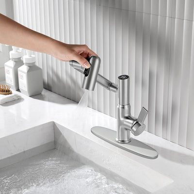 Metora Sink Cover Plate for 1 or 3 Hole Bathroom or Kitchen Faucet-FCP2201