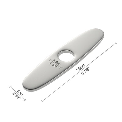 Metora Sink Cover Plate for 1 or 3 Hole Bathroom or Kitchen Faucet-FCP2201