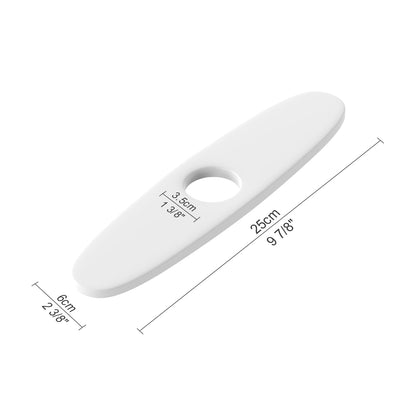 Metora Sink Cover Plate for 1 or 3 Hole Bathroom or Kitchen Faucet-FCP2201