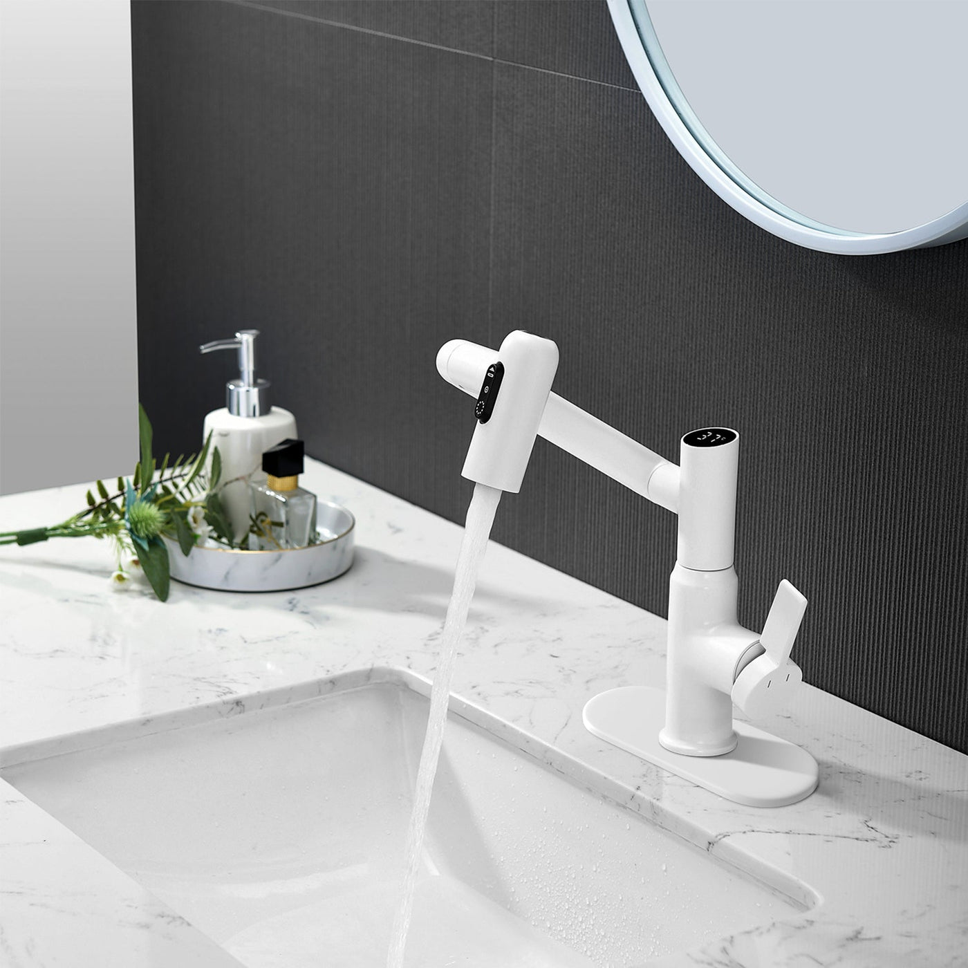 Metora Sink Cover Plate for 1 or 3 Hole Bathroom or Kitchen Faucet-FCP2201