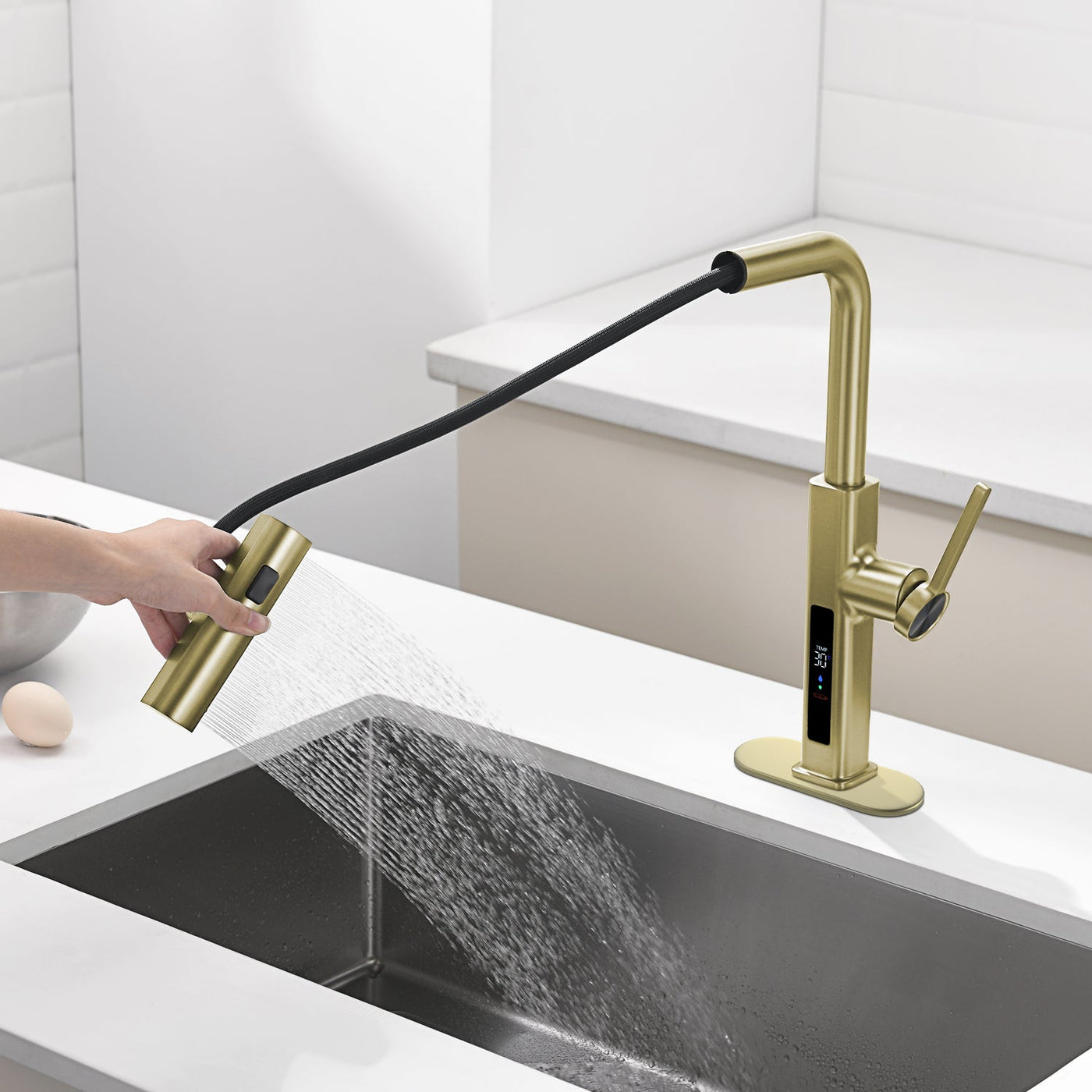 Metora Sink Cover Plate for 1 or 3 Hole Bathroom or Kitchen Faucet-FCP2201