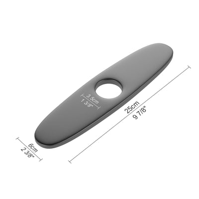 Metora Sink Cover Plate for 1 or 3 Hole Bathroom or Kitchen Faucet-FCP2201