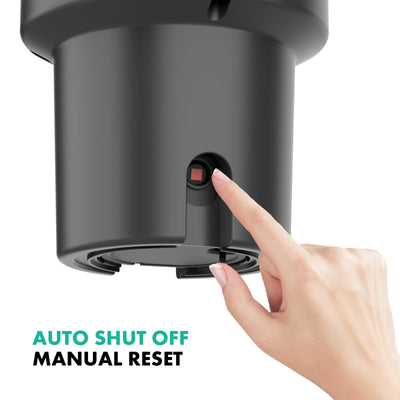 Metora 1/2 HP Continuous Feed Garbage Disposal with Power Cord-LGD-513