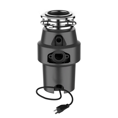 Metora 1/2 HP Continuous Feed Garbage Disposal with Power Cord-LGD-513