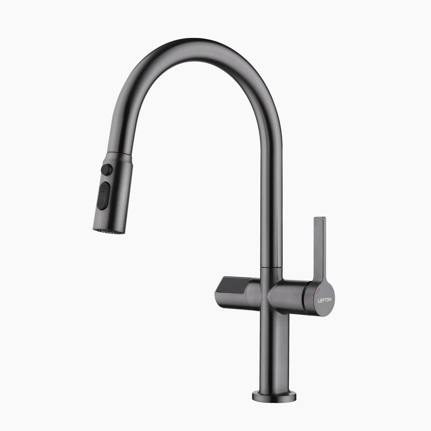 Metora Touchless Sensor & Pull-Down Kitchen Faucet with Temperature Display-KF2206