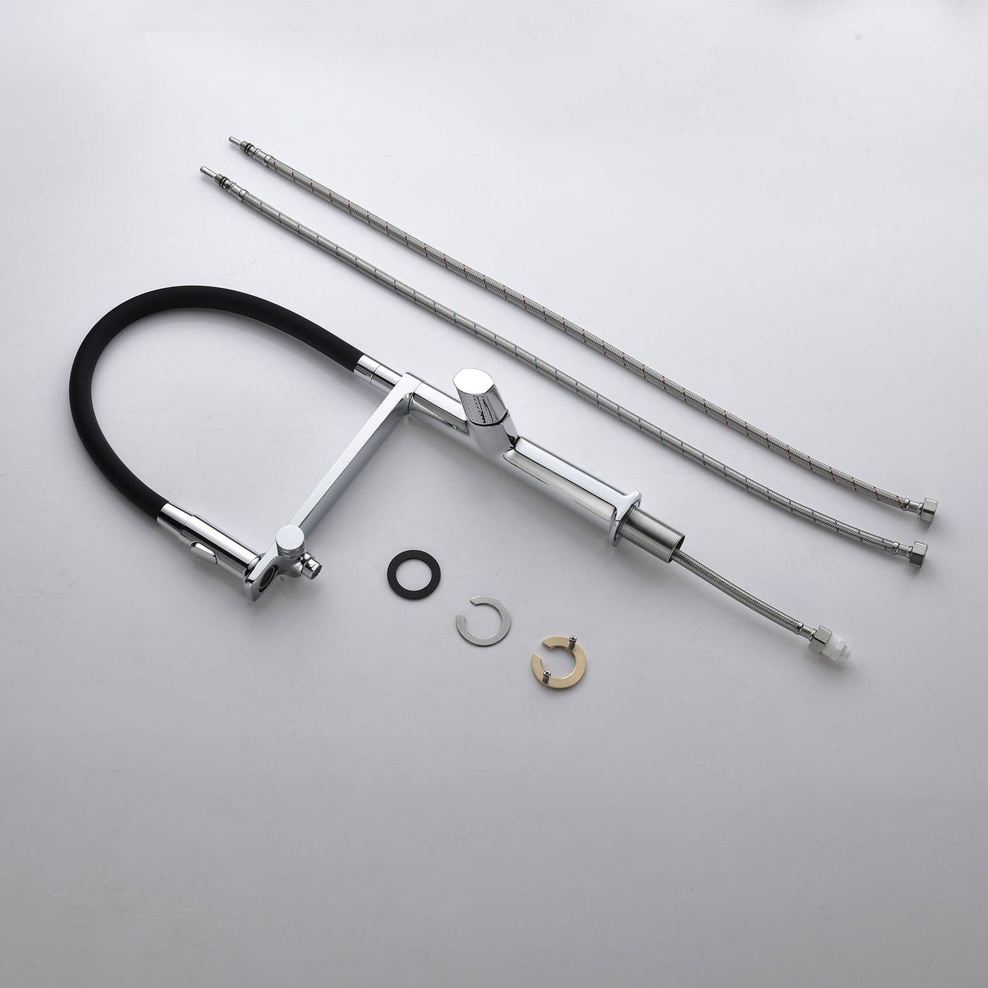 Metora Copper Kitchen Single-Hole Rotatable Faucet with Water Filter-KF2208