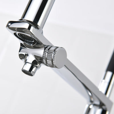 Metora Copper Kitchen Single-Hole Rotatable Faucet with Water Filter-KF2208