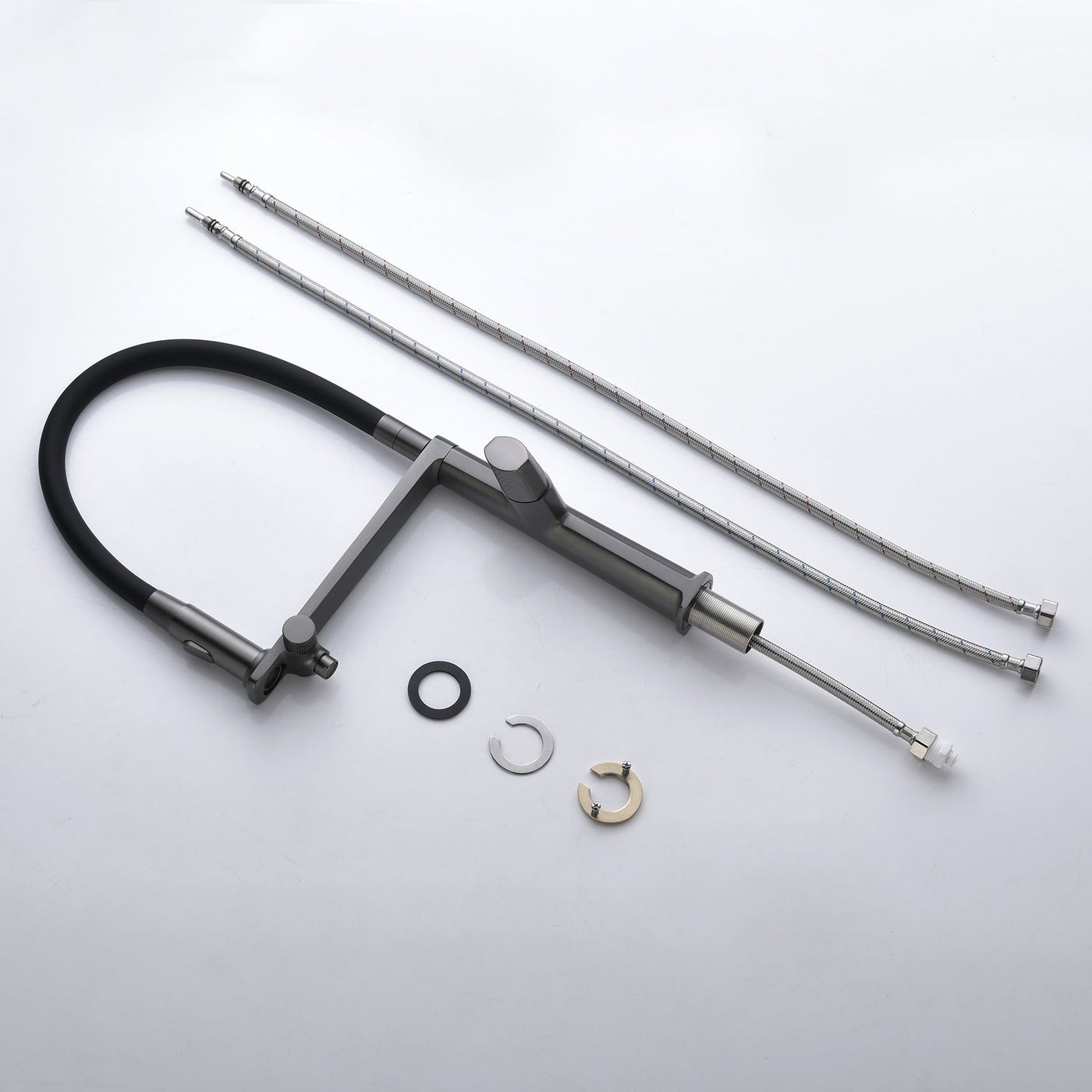 Metora Copper Kitchen Single-Hole Rotatable Faucet with Water Filter-KF2208