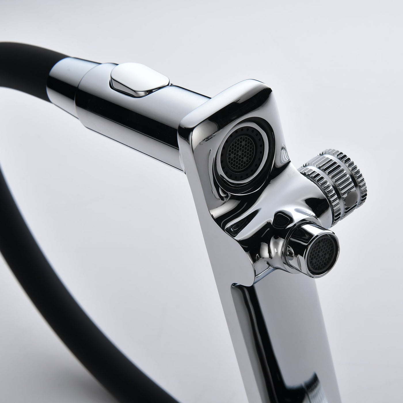 Metora Copper Kitchen Single-Hole Rotatable Faucet with Water Filter-KF2208