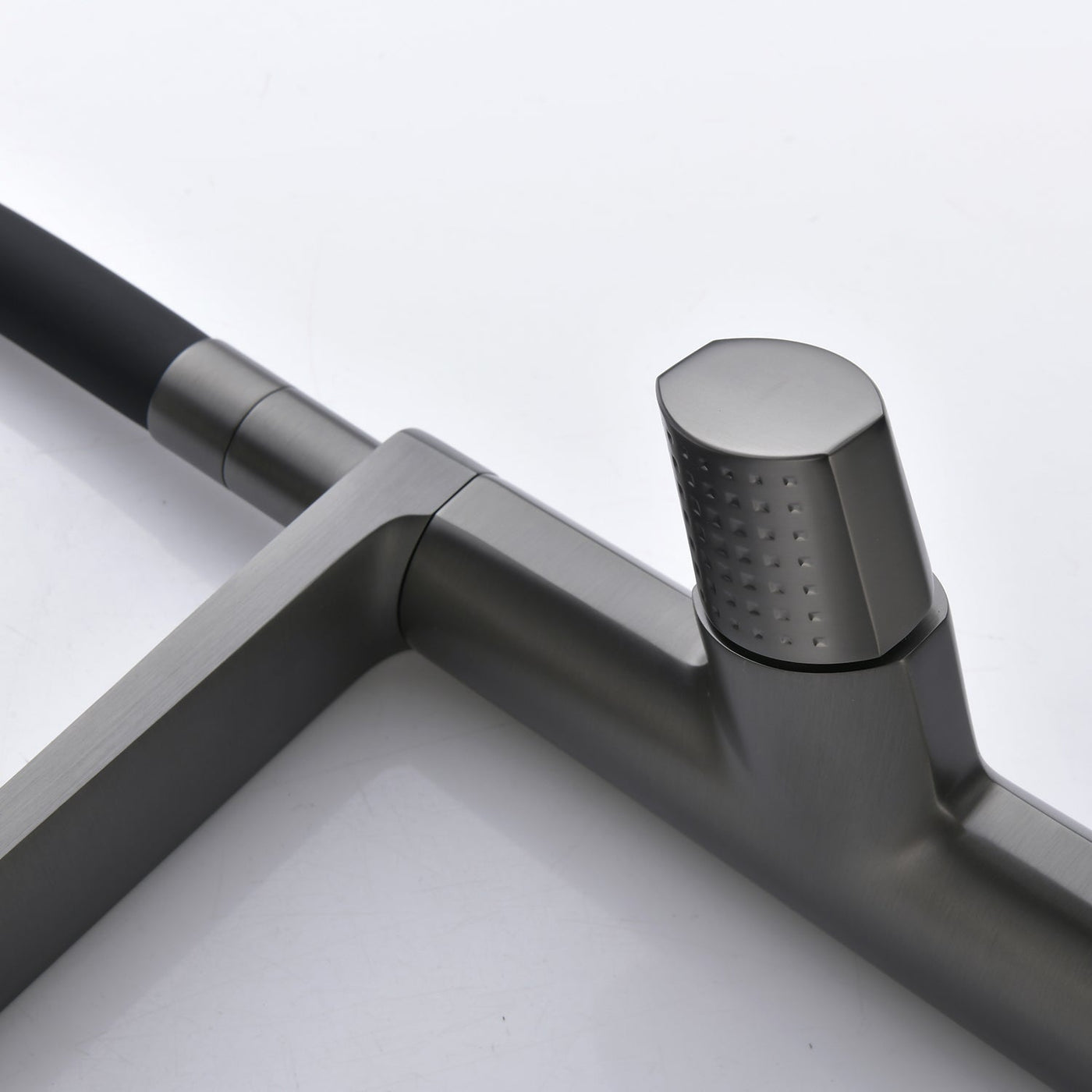 Metora Copper Kitchen Single-Hole Rotatable Faucet with Water Filter-KF2208