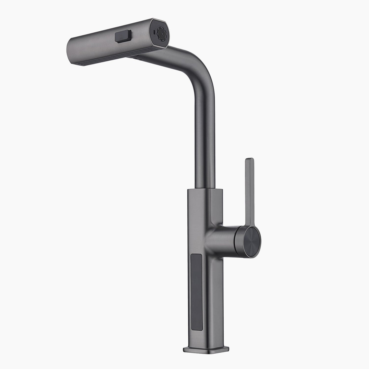 Metora Waterfall & Pull-Out Kitchen Faucet with Temperature Display-KF2209