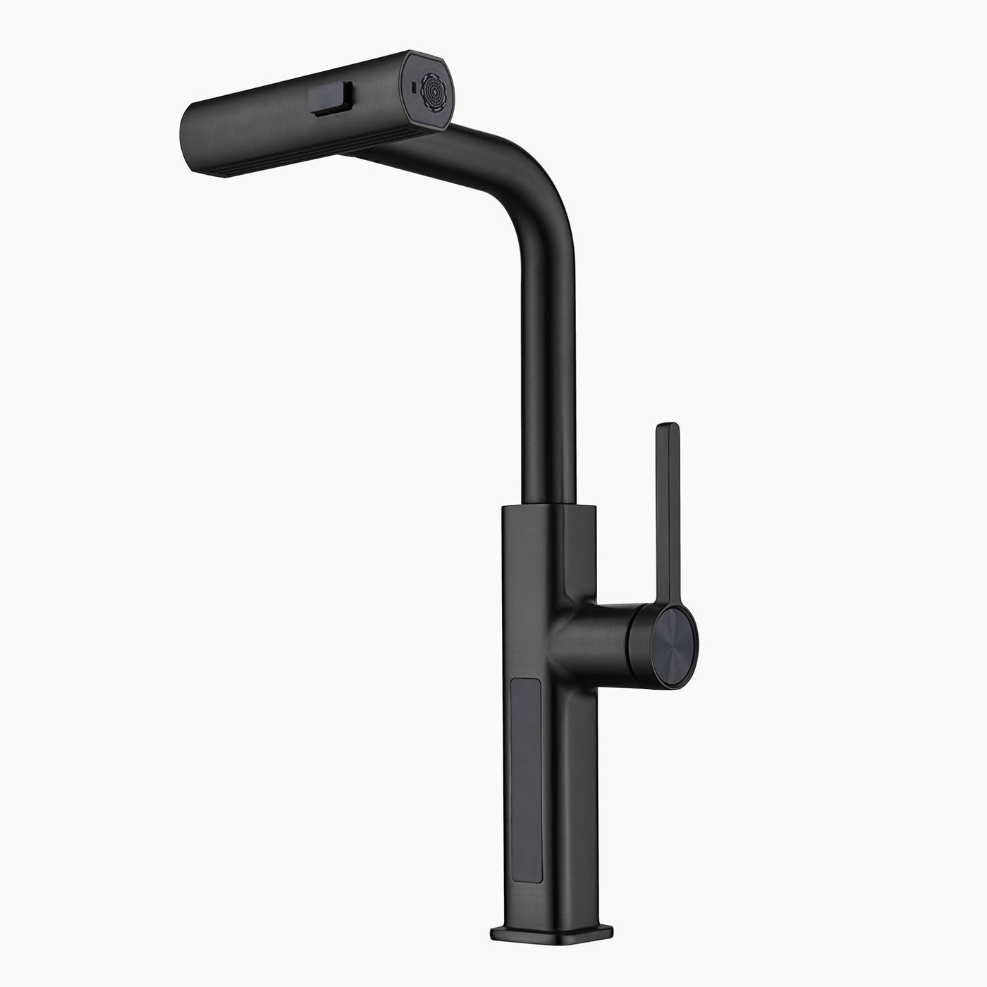 Metora Waterfall & Pull-Out Kitchen Faucet with Temperature Display-KF2209