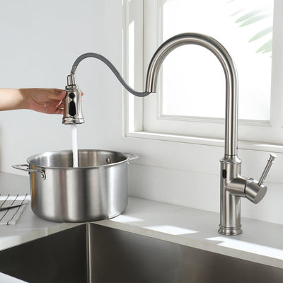 Metora Touchless Sensor & Pull-Down Kitchen Faucet - KF2210