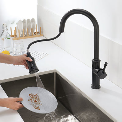 Metora Touchless Sensor & Pull-Down Kitchen Faucet - KF2210
