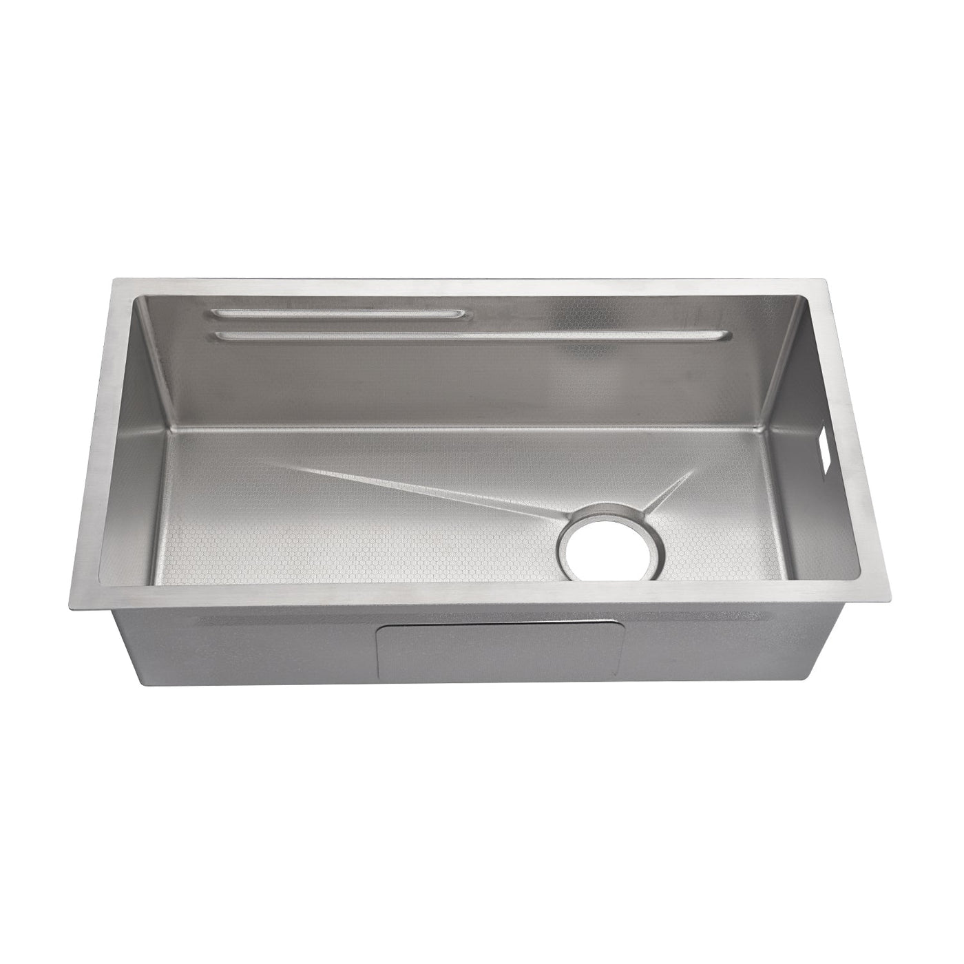 Metora Single Bowl Honeycomb Embossed Anti-scratch Kitchen Sink-KS2201