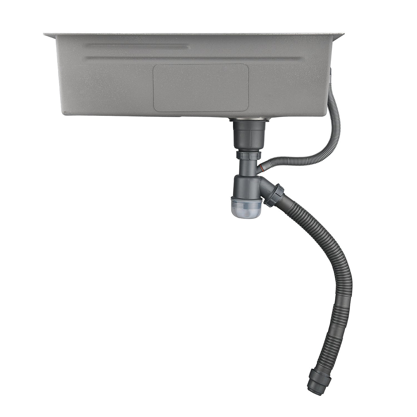 Metora Single Bowl Honeycomb Embossed Anti-scratch Kitchen Sink-KS2201