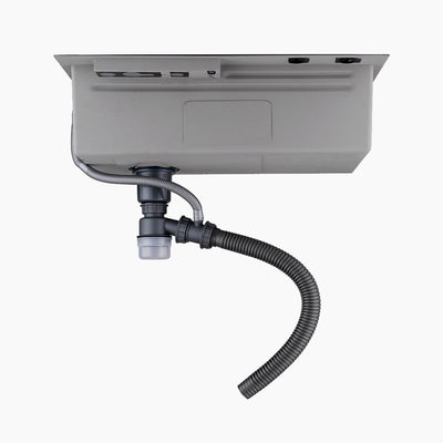 Metora Waterfall Workstation Kitchen Sink Set With Digital Temperature Display-KS2204