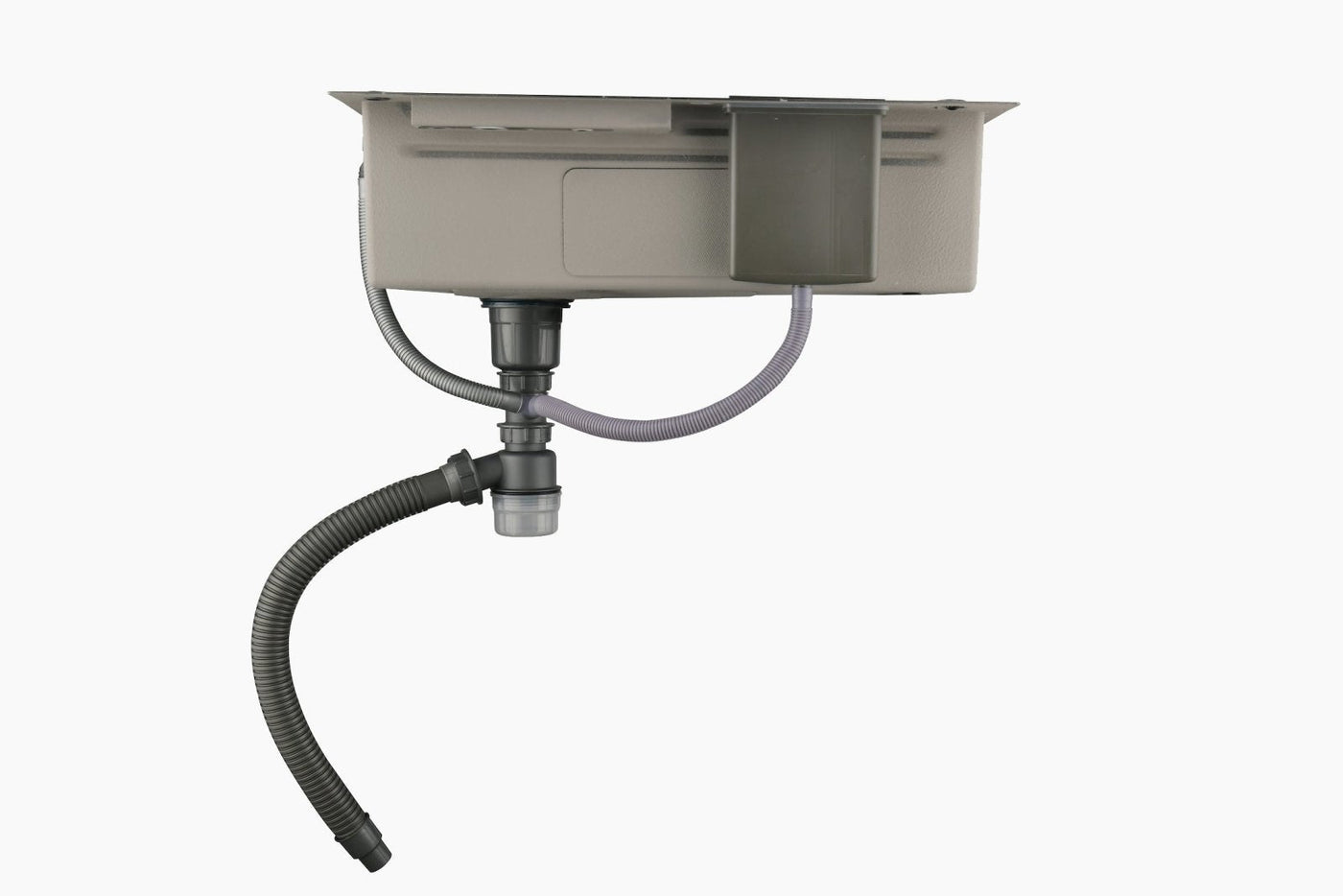 Metora Waterfall Workstation Kitchen Sink Set With Digital Temperature Display & Knife Holder-KS2204