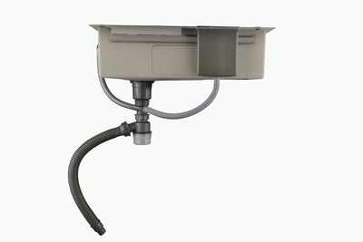 Metora Waterfall Workstation Kitchen Sink Set With Digital Temperature Display & Knife Holder-KS2204