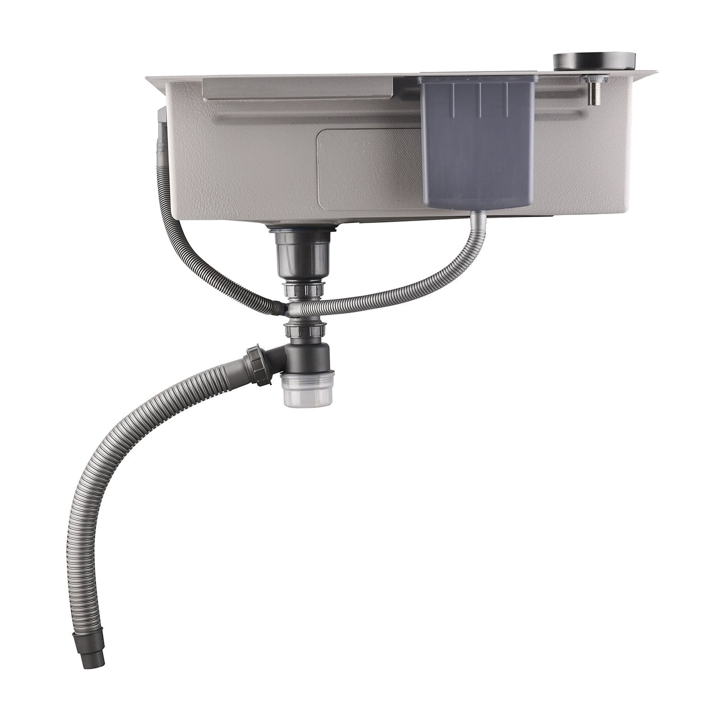 Metora Waterfall Workstation Kitchen Sink Set Digital Temperature Display & LED Lighting-KS2205