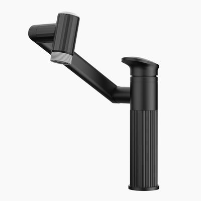 Metora 1080° Rotatable Single-Hole Bathroom Faucet With Temperature Display-BF2208-PRO