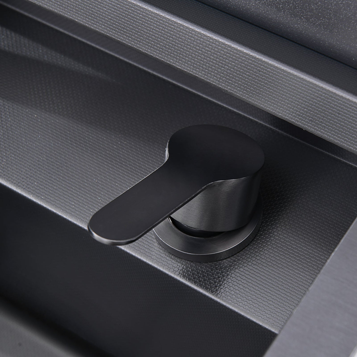 Metora 17"x17" Stainless Steel Concealed RV & Kitchen Bar Workstation Sink with Liftable Pull-Out Faucet and Slow Drop Cover-BS2502