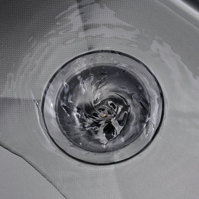 Metora 17"x17" Stainless Steel Concealed RV & Kitchen Bar Workstation Sink with-BS2502 with 1/2 HP Garbage Disposal