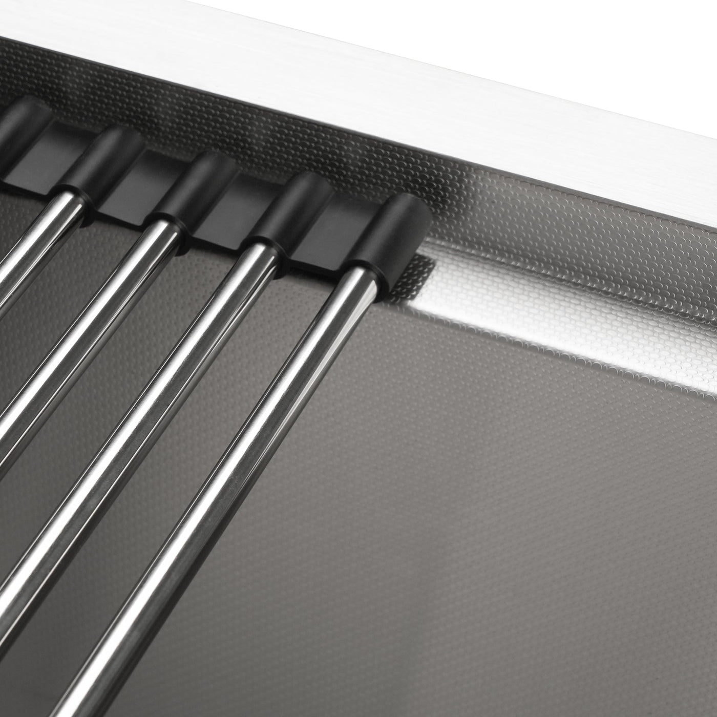 Metora 17"x17" Undermount Stainless Steel Workstation RV & Kitchen Bar Sink with Accessories-BS2501