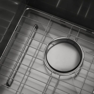 Metora 17"x17" Undermount Stainless Steel Workstation RV & Kitchen Bar Sink-BS2501 with 1/2 HP Garbage Disposal-LGD-513