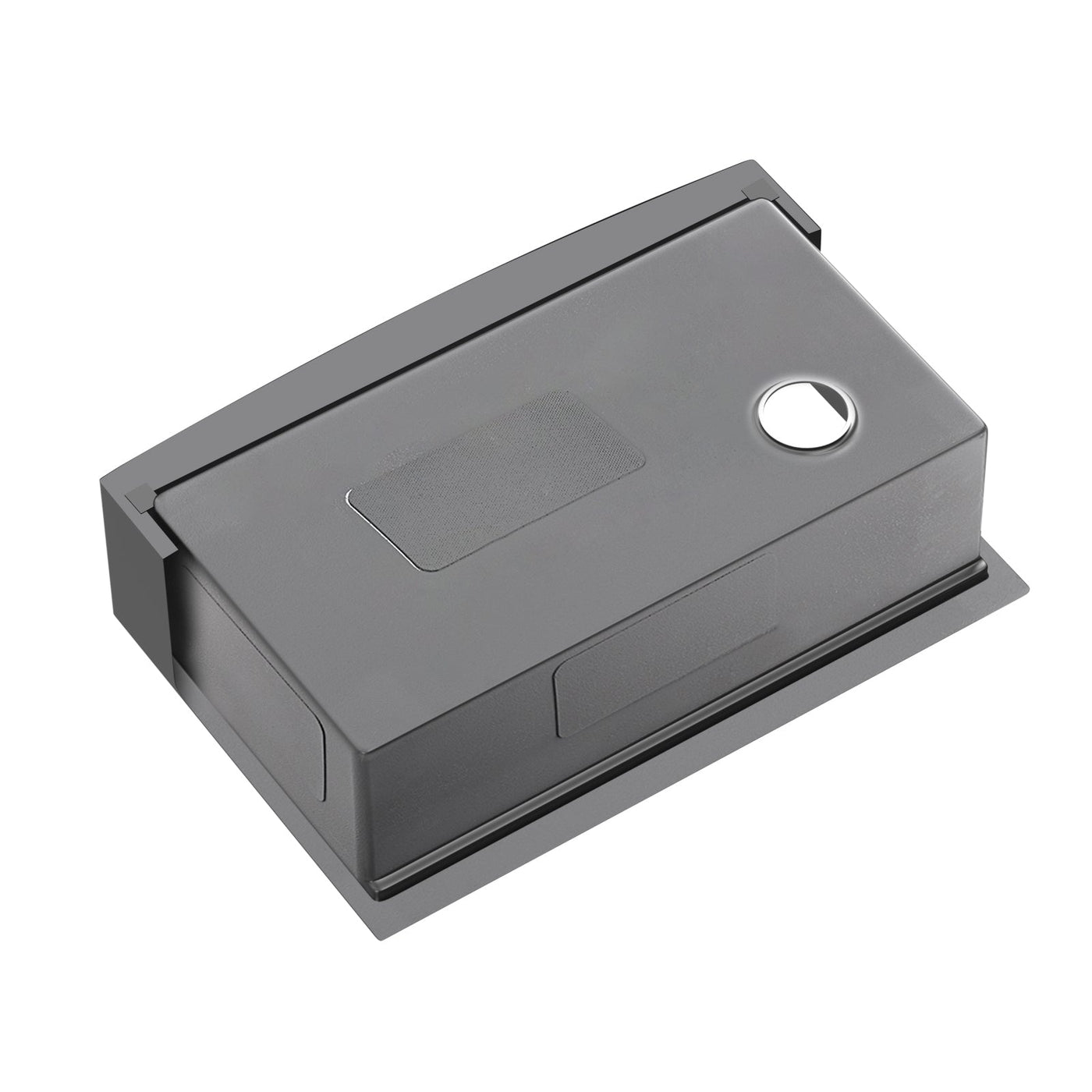 Metora 33"x 22" Apron Front Single Bowl Stainless Steel Farmhouse Kitchen Sink With Grid and Basket Strainer-FS2501