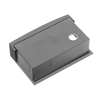 Metora 33"x 22" Apron Front Single Bowl Stainless Steel Farmhouse Kitchen Sink With Grid and Basket Strainer-FS2501