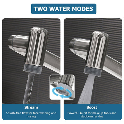 Metora 360° Rotatable Single-Hole Bathroom Faucet-BF2208