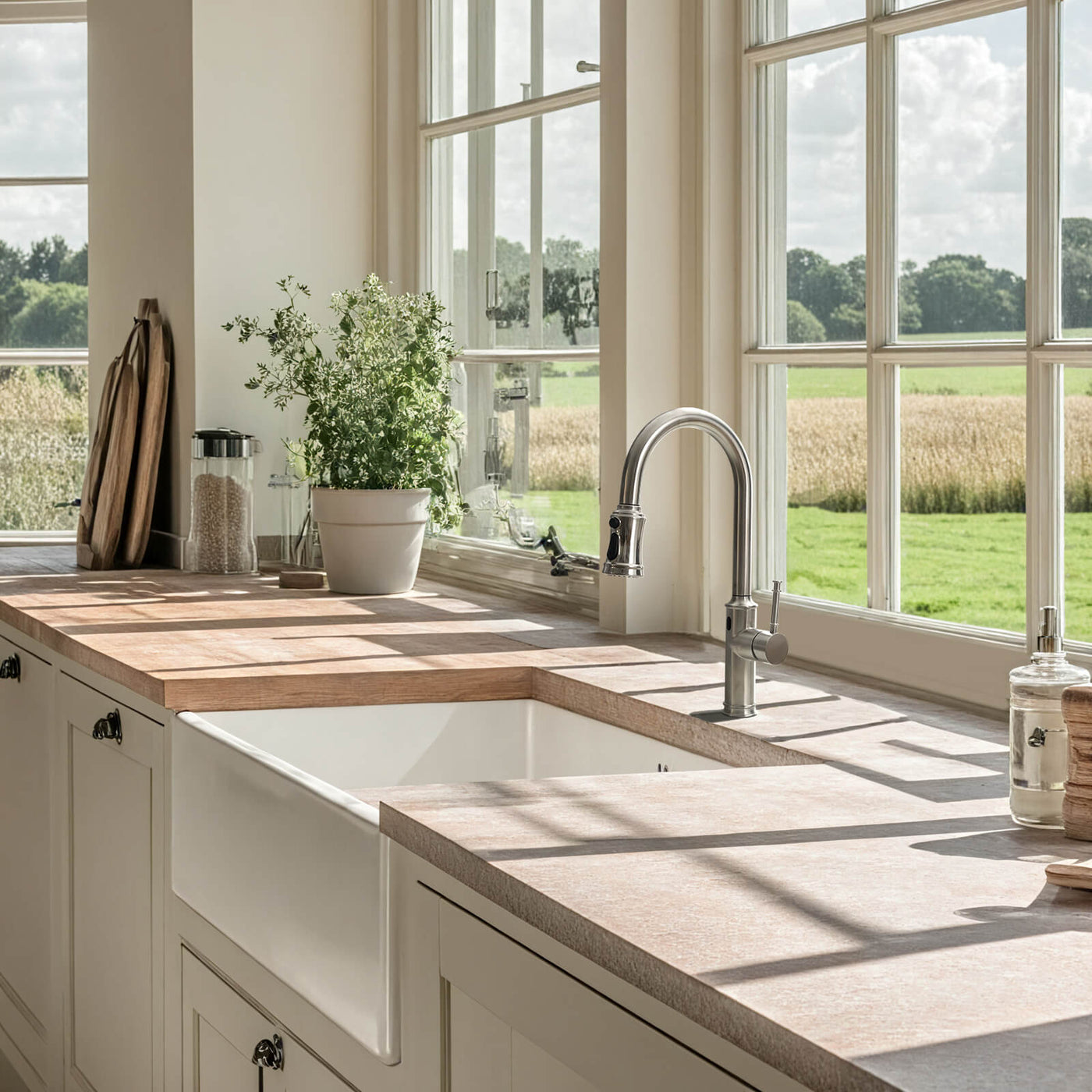 Metora Touchless Sensor & Pull-Down Kitchen Faucet - KF2210