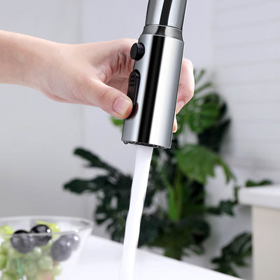 Metora Touchless Sensor & Pull-Down Kitchen Faucet with Temperature Display-KF2206