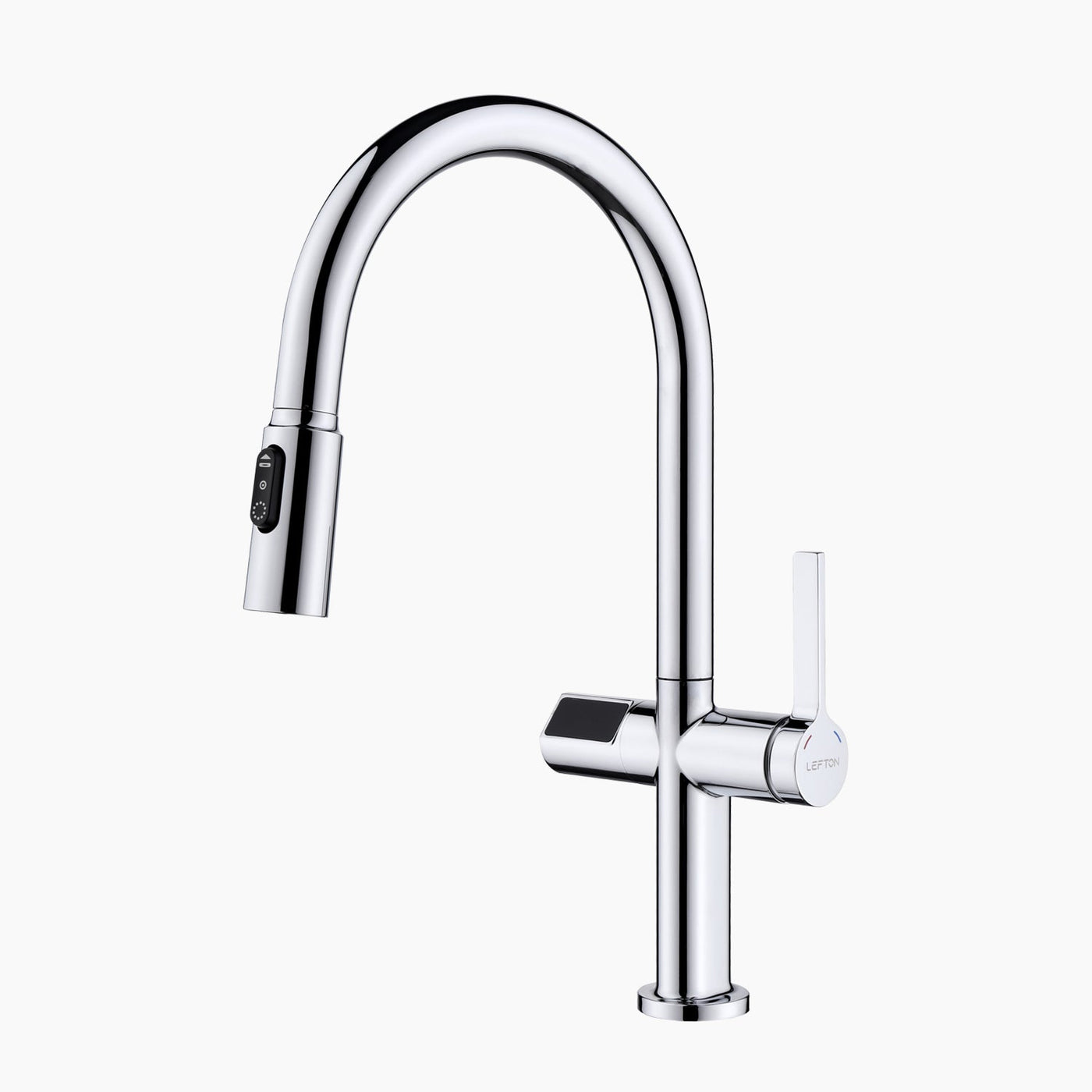 Metora Touchless Sensor & Pull-Down Kitchen Faucet with Temperature Display-KF2206