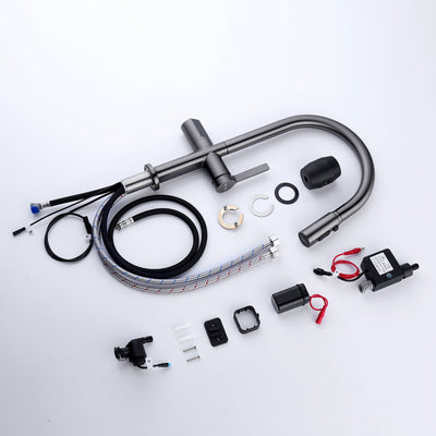 Metora Touchless Sensor & Pull-Down Kitchen Faucet with Temperature Display-KF2206