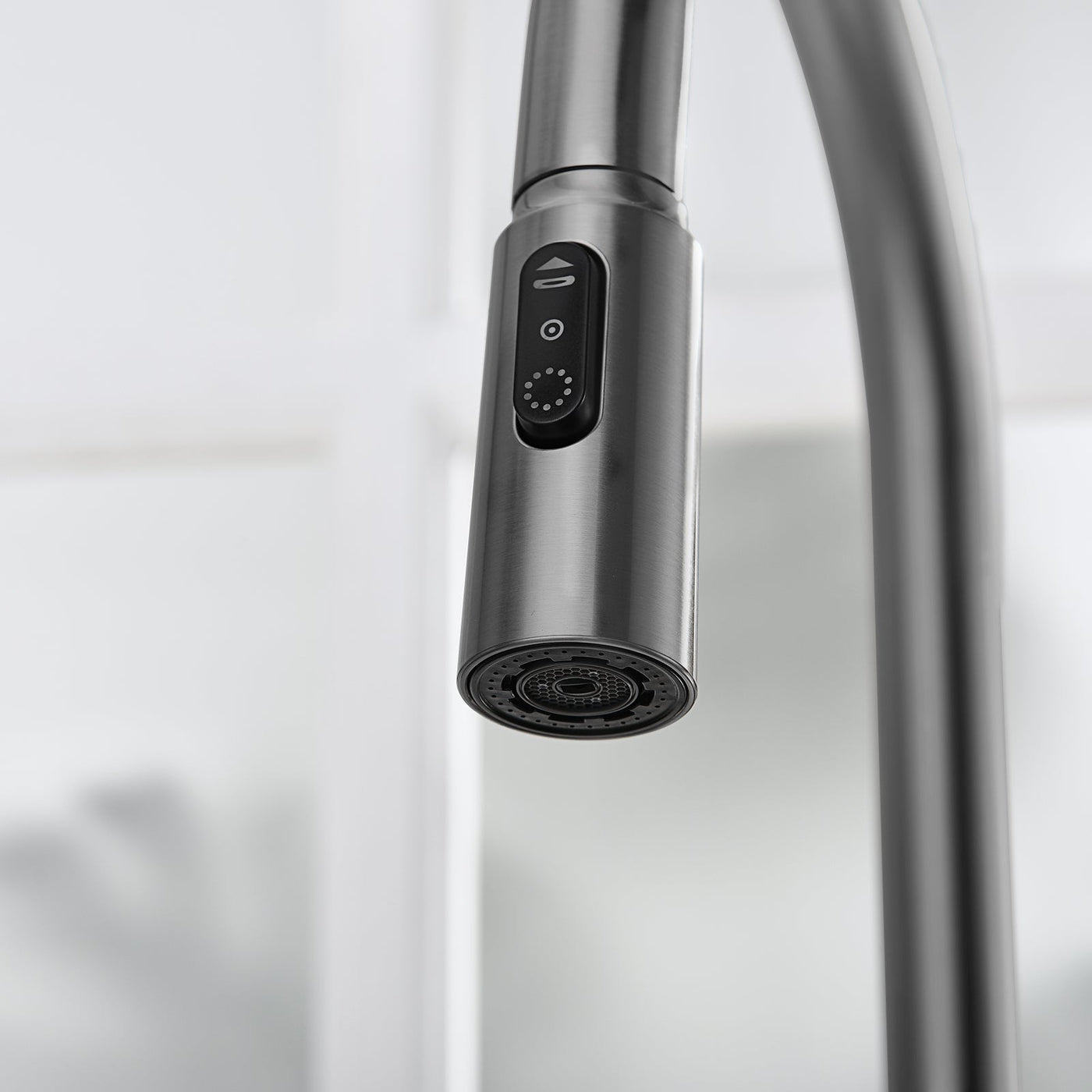 Metora Modern Pull-Down Kitchen Faucet with Temperature Display-KF2501