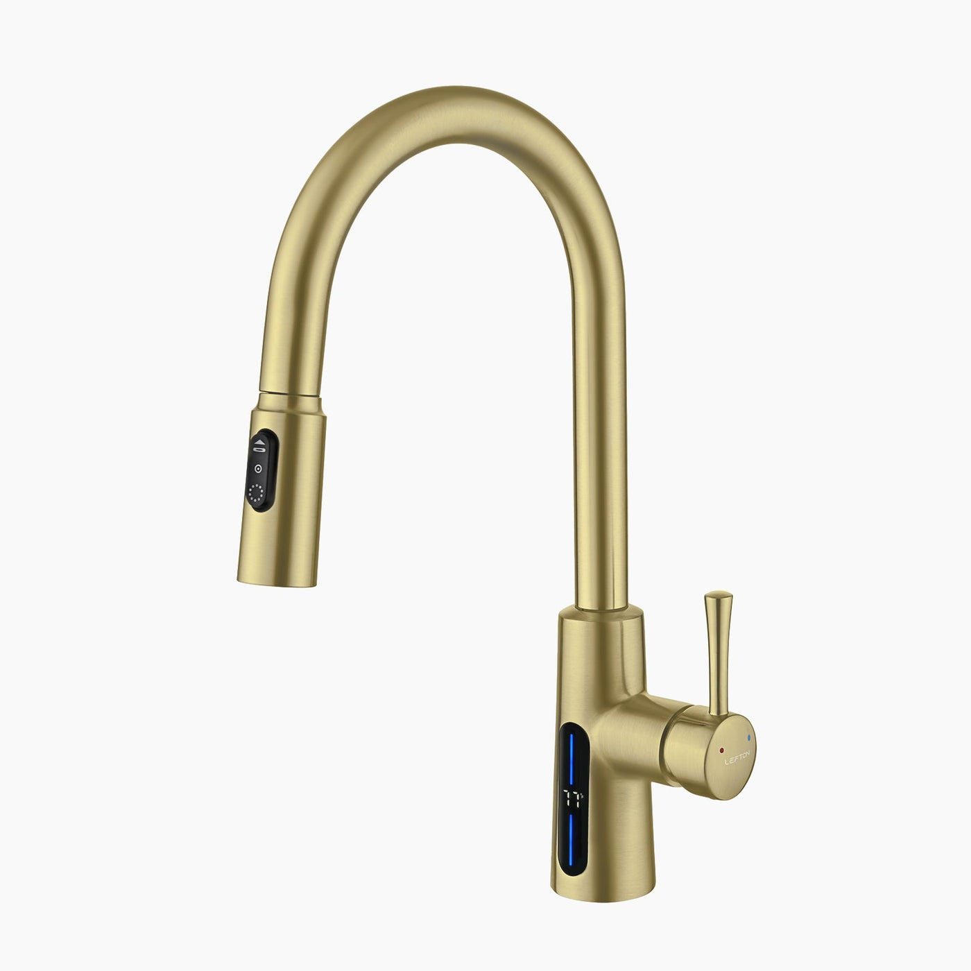Metora Modern Pull-Down Kitchen Faucet with Temperature Display-KF2501
