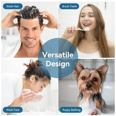 Metora Single-Hand 1080° Rotating Bathroom Built-in Filter Faucet With Temperature Display-BPF01