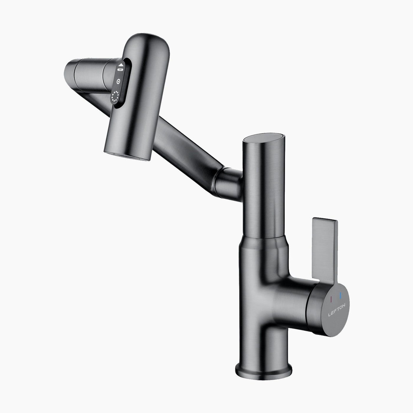 Metora Single-Hole Rotatable Faucet with Temperature Display-BF2204