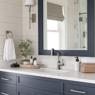 Metora Single-Hole Waterfall & Pull-Out Liftable Bathroom Faucet-BF2209