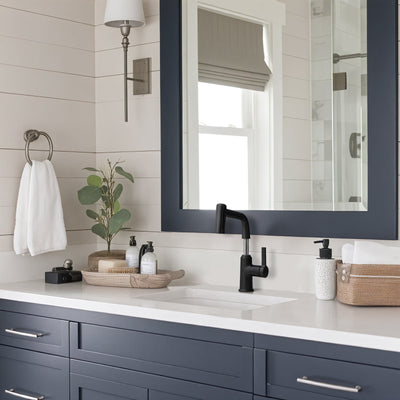 Metora Single-Hole Waterfall & Pull-Out Liftable Bathroom Faucet-BF2209