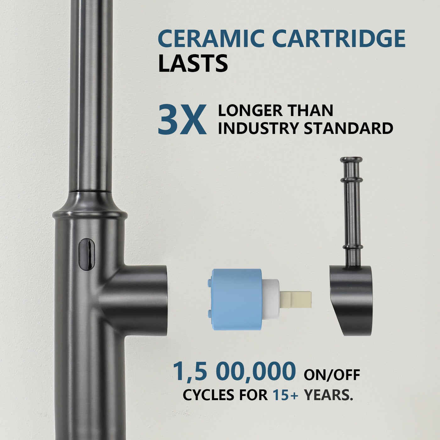 Metora Touchless Sensor & Pull-Down Kitchen Faucet - KF2210