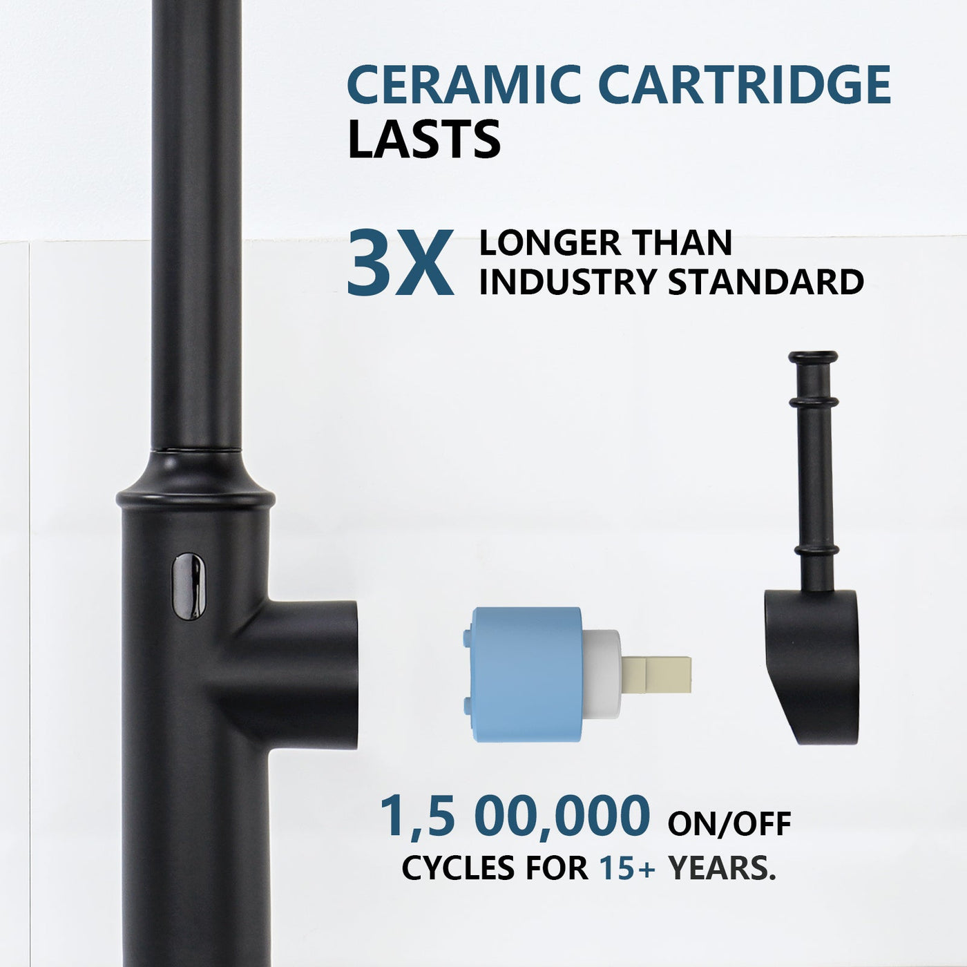 Metora Touchless Sensor & Pull-Down Kitchen Faucet - KF2210