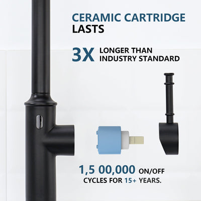 Metora Touchless Sensor & Pull-Down Kitchen Faucet - KF2210